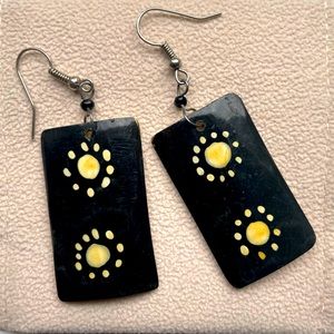 Never Worn: handmade African earrings from Kenya